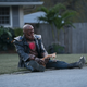 Robotman having a rough go of it.